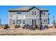 Large backyard with patio, firepit, hot tub, and mountain views at 9508 E 147Th Ave, Brighton, CO 80602