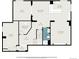 Basement floor plan, including theatre, billiard and game rooms at 9508 E 147Th Ave, Brighton, CO 80602