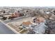 Aerial view of a residential property and surrounding neighborhood at 480 N 6Th Ave, Brighton, CO 80601