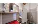 Small bathroom with sink, toilet, and a small mirror at 480 N 6Th Ave, Brighton, CO 80601