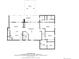 Floor plan of the house showing the layout of rooms, dimensions, and total square footage at 8311 S Mariposa Dr, Morrison, CO 80465