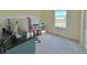 Home office with window and workspace setup at 14595 Vancouver Pl, Parker, CO 80134