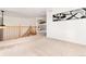 Upstairs hallway with wood railing and carpet flooring at 10799 Eagle Crest Ct, Parker, CO 80138