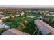 Aerial view of community and golf course at 350 S Clinton St # 7A, Denver, CO 80247