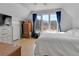 Bedroom with mountain views and hardwood floors at 902 Virginia St, Idaho Springs, CO 80452