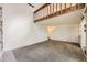 Spacious living room with loft and carpeting at 2604 S Xanadu Way # B, Aurora, CO 80014