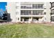 Private patio with grassy area, great for relaxing at 13961 E Marina Dr # 106, Aurora, CO 80014