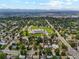 Neighborhood view showcasing homes, streets and landscaping at 4643 S Cherokee St, Englewood, CO 80110