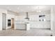 Modern white kitchen with island and double oven at 3816 N Elk St, Aurora, CO 80019