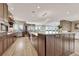 Gourmet kitchen boasts stainless steel appliances and ample counter space at 1820 S State Highway 83, Franktown, CO 80116