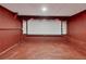 Basement home theater with projector and screen at 1820 S State Highway 83, Franktown, CO 80116
