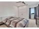 Spacious bedroom with a comfortable bed and ample closet space at 1820 S State Highway 83, Franktown, CO 80116