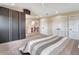 Spacious main bedroom with ample closet space and carpet flooring at 1820 S State Highway 83, Franktown, CO 80116