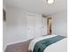 Spacious bedroom with double closets and plush carpeting at 7946 Joan Dr, Denver, CO 80221