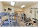 Fitness center with treadmills, elliptical machines, and weights at 13722 Legend Way # 101, Broomfield, CO 80023