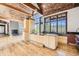 Modern kitchen with island, stainless steel appliances, and mountain views at 964 Alpensee Dr, Breckenridge, CO 80424