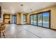 Spacious basement room with large windows offering scenic views at 964 Alpensee Dr, Breckenridge, CO 80424