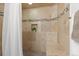 Large walk-in shower with built-in seat at 2898 Night Song Way, Castle Rock, CO 80109