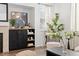 Cozy living room corner with seating and decor at 2898 Night Song Way, Castle Rock, CO 80109