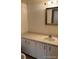 Clean bathroom with a vanity, sink, and mirror at 8060 E Girard Ave # 711, Denver, CO 80231