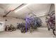Secure bike storage area with multiple bike racks at 1901 Wazee St # 719, Denver, CO 80202