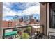 Enjoy stunning city views from this private balcony at 1901 Wazee St # 719, Denver, CO 80202