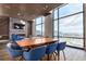 Common area dining room with city views at 1901 Wazee St # 719, Denver, CO 80202