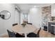 Charming dining area with a round table and four chairs at 925 N Lincoln St # 6F, Denver, CO 80203