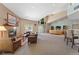 Spacious clubhouse with comfortable seating and fireplace at 8623 E Dry Creek Rd # 423, Englewood, CO 80112