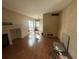 Living room with hardwood floors and a fireplace at 1514 S Buckley Way, Aurora, CO 80017