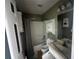 Full bathroom with a tub, toilet, and vanity at 1514 S Buckley Way, Aurora, CO 80017