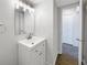 Updated bathroom with a vanity and shower at 4507 S Lowell Blvd, Denver, CO 80236