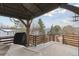 Deck with gazebo, offering scenic views and a relaxing outdoor space at 5926 W Long Dr, Littleton, CO 80123