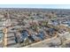 Aerial view of property and surrounding area at 354 S Quitman St, Denver, CO 80219