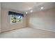 Simple bedroom with carpeted floor and a large window at 22141 Chippewa Ln, Golden, CO 80401