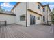 Spacious deck offering views of the home's exterior at 22141 Chippewa Ln, Golden, CO 80401
