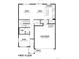 First floor plan showcasing kitchen, nook, study, and two-car garage at 6525 13Th St, Frederick, CO 80530