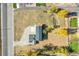 Overhead view of property, showing house and yard at 14405 County Road 12, Fort Lupton, CO 80621