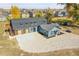 Aerial view of house and property at 14405 County Road 12, Fort Lupton, CO 80621