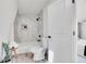 Clean bathroom with a bathtub and shower combination at 14405 County Road 12, Fort Lupton, CO 80621
