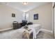 Home office with built-in desk and massage table at 4673 W 50Th Pl, Denver, CO 80212