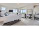 Bright and spacious bedroom with mountain views and ensuite bathroom at 4673 W 50Th Pl, Denver, CO 80212