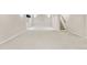 Unfinished basement with carpeted floors and stairs at 2951 S Walden Ct, Aurora, CO 80013