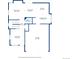 Main floor plan showcasing a living room, kitchen, and garage at 14389 E 101St Pl, Commerce City, CO 80022