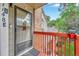 Private entrance with balcony access at 1148 S Ventura Cir # E, Aurora, CO 80017