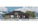 Exterior rendering of the Overlook Ranch floorplan, Elevation 3B at 6551 S Harlan Ct, Littleton, CO 80123