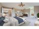 Main bedroom with access to bathroom and walk-in closet at 9357 Lark Sparrow Dr, Highlands Ranch, CO 80126