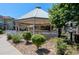 Community gazebo with seating for relaxing and outdoor gatherings at 9350 Amison Cir # 101, Parker, CO 80134