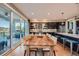 Bright dining area with sliding doors leading to outdoor patio at 486 Andromeda Ln, Castle Rock, CO 80108