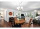 Charming dining room with a round table and four chairs at 9155 E Center Ave # 10A, Denver, CO 80247